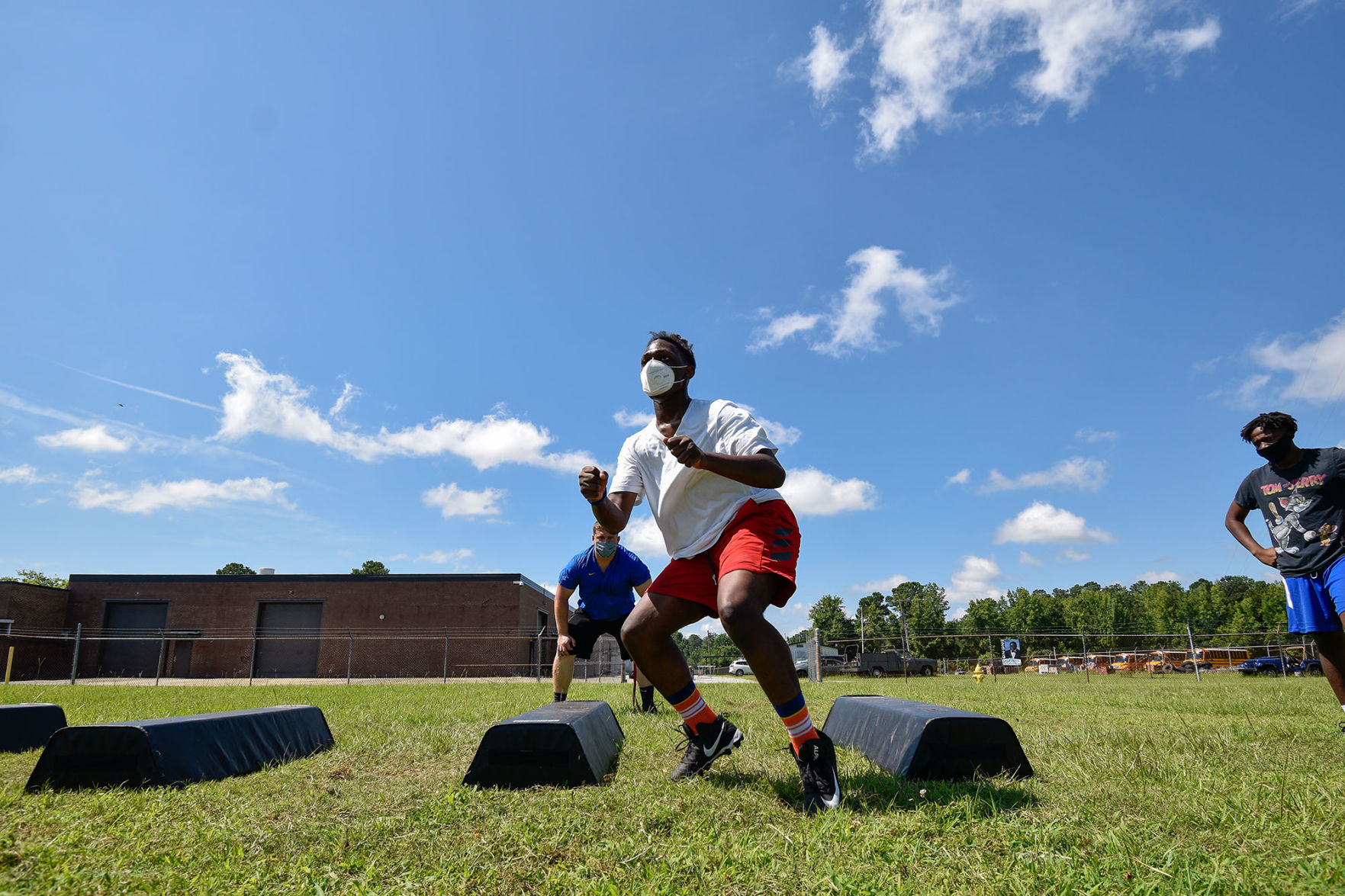 Lake City HS Football Conditioning